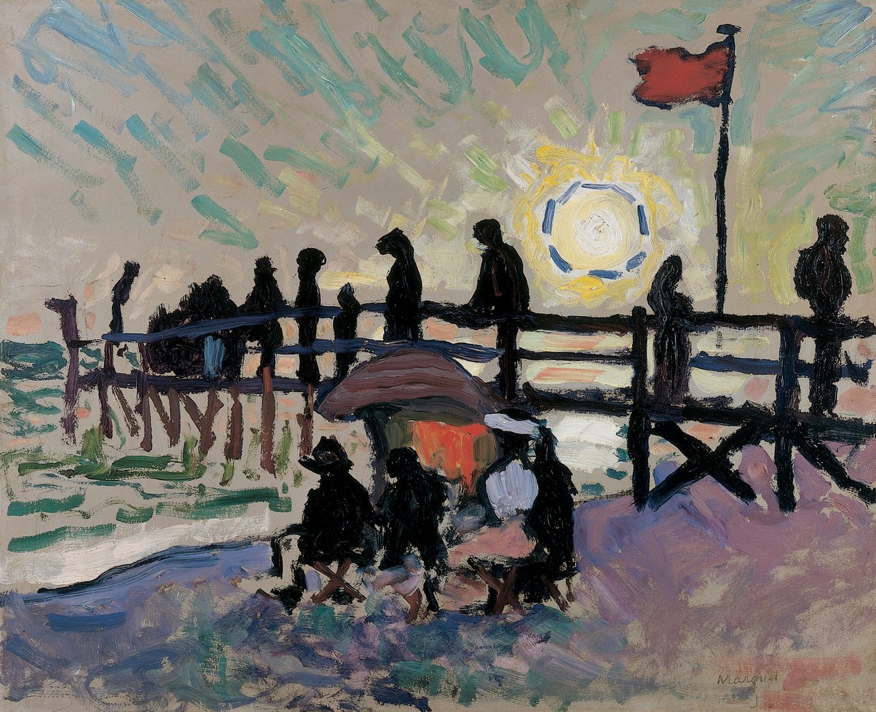 Pasarela de Sainte-Adresse de Albert Marquet