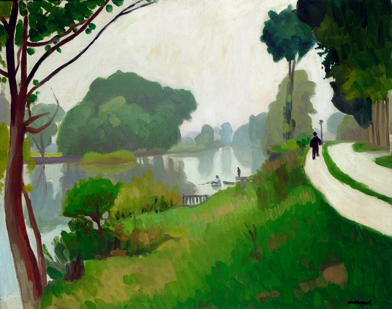 El Marne en Varenne-Saint-Hilaire de Albert Marquet