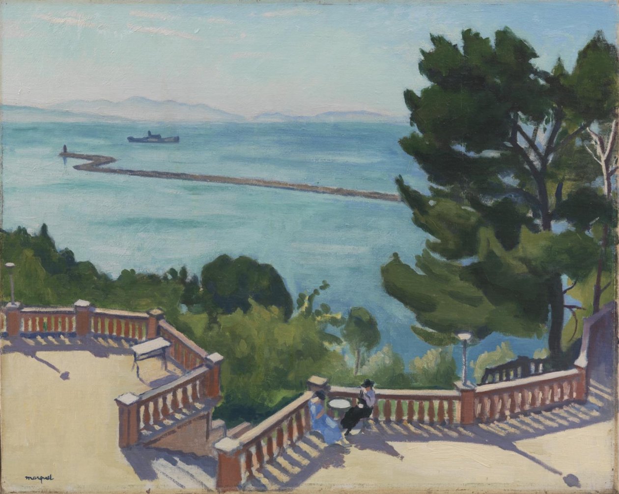La terraza, L