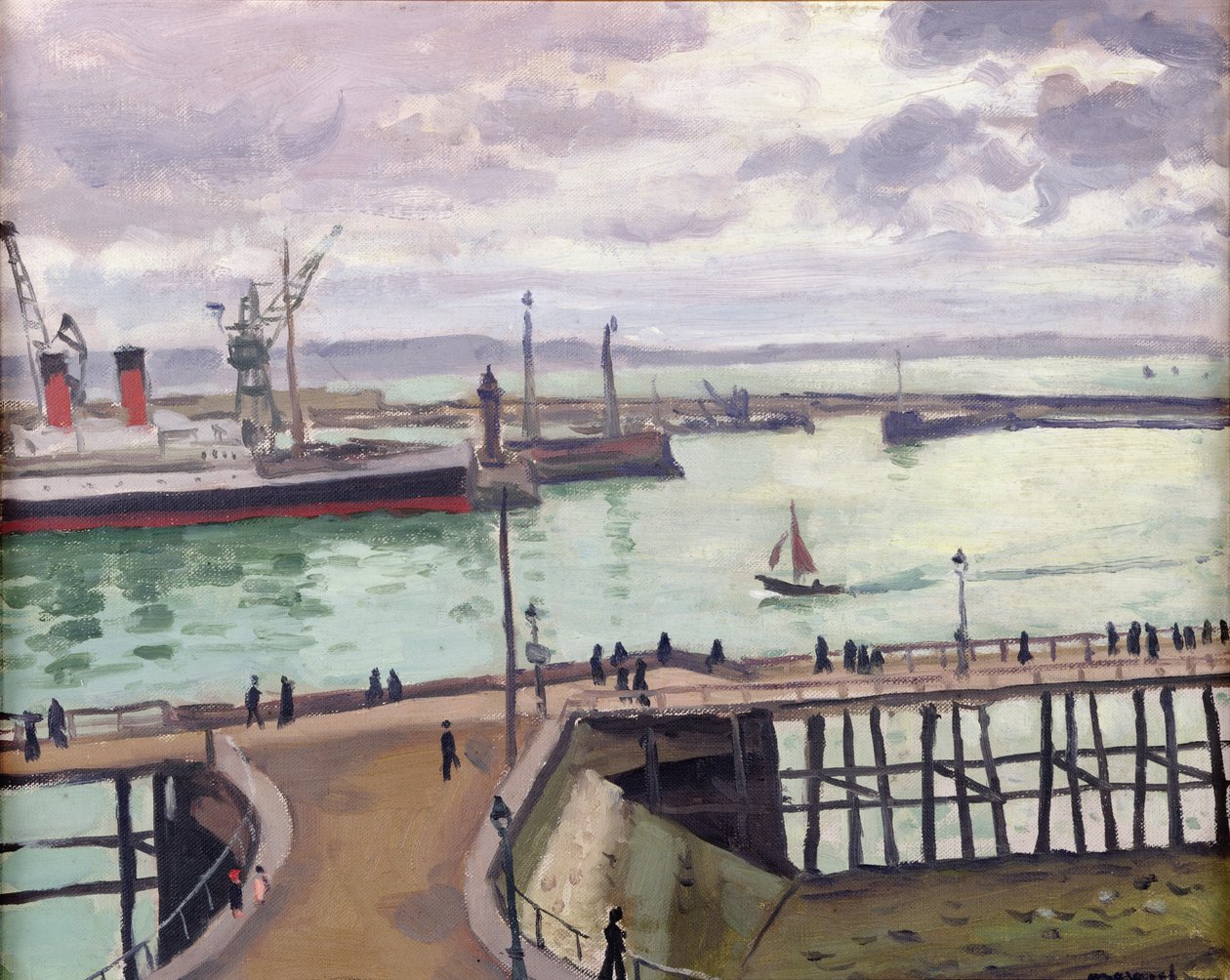 El puerto exterior de Le Havre, l