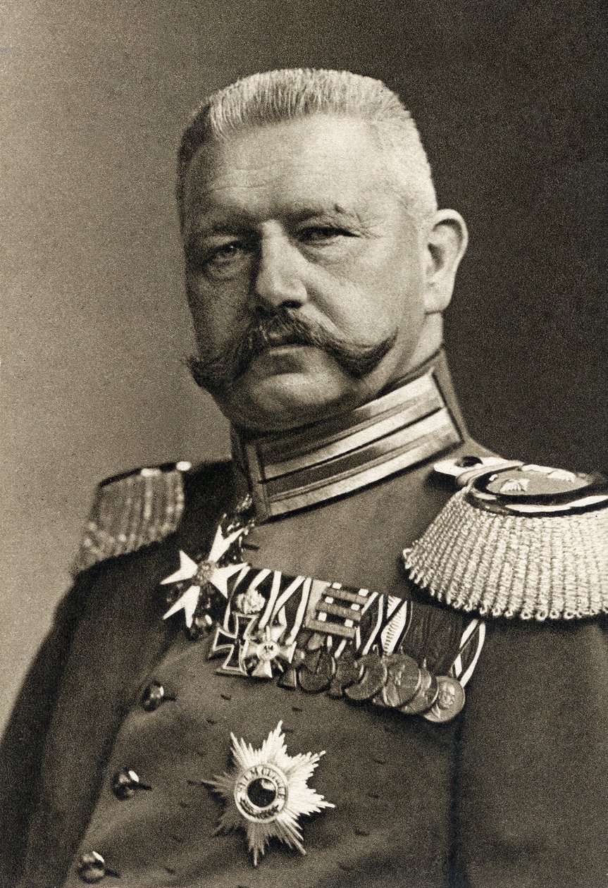 Mariscal de campo general von Hindenburg, 1923 de Albert Meyer