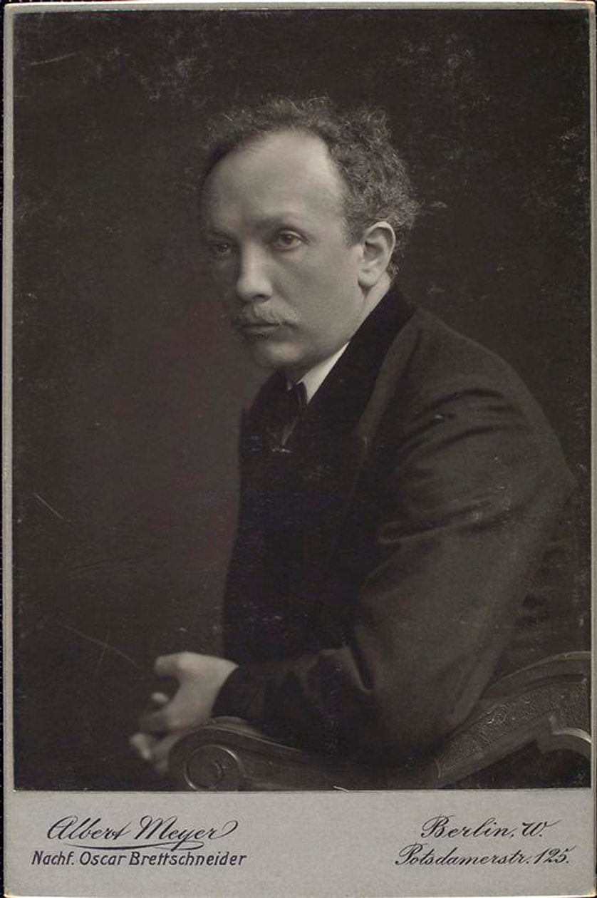 Richard Strauss, compositor alemán, finales del siglo XIX o principios del siglo XX de Albert Meyer