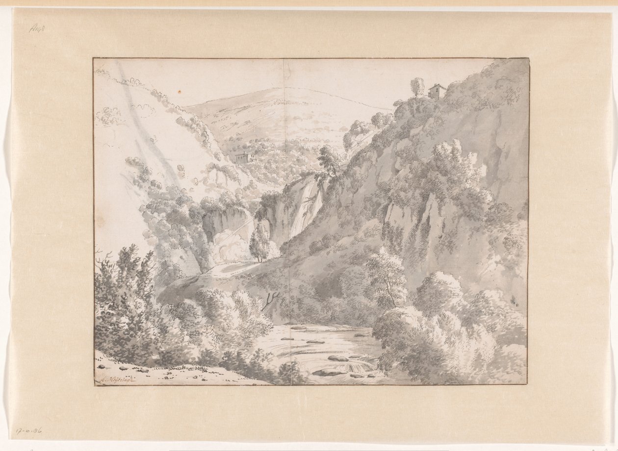 paisaje montañoso de Albert Meyering