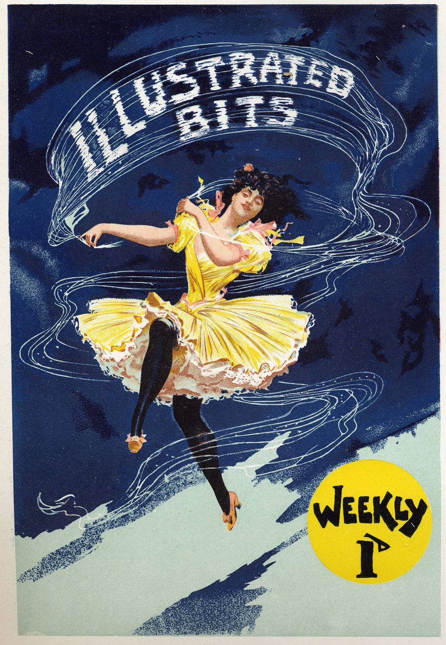 Bailarina del Cancán de Albert Morrow