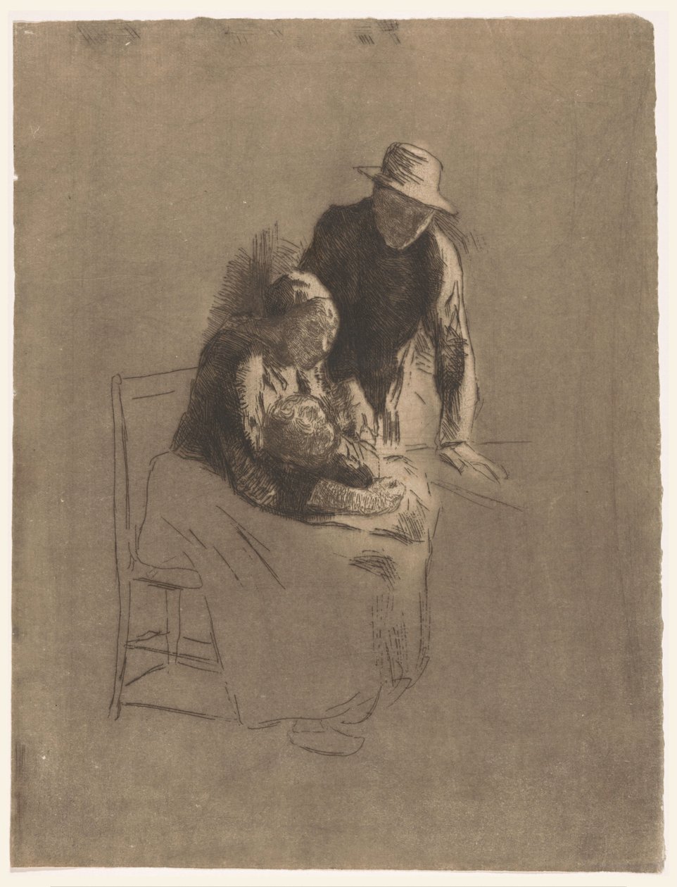 Familia de la granja de Albert  Neuhuys