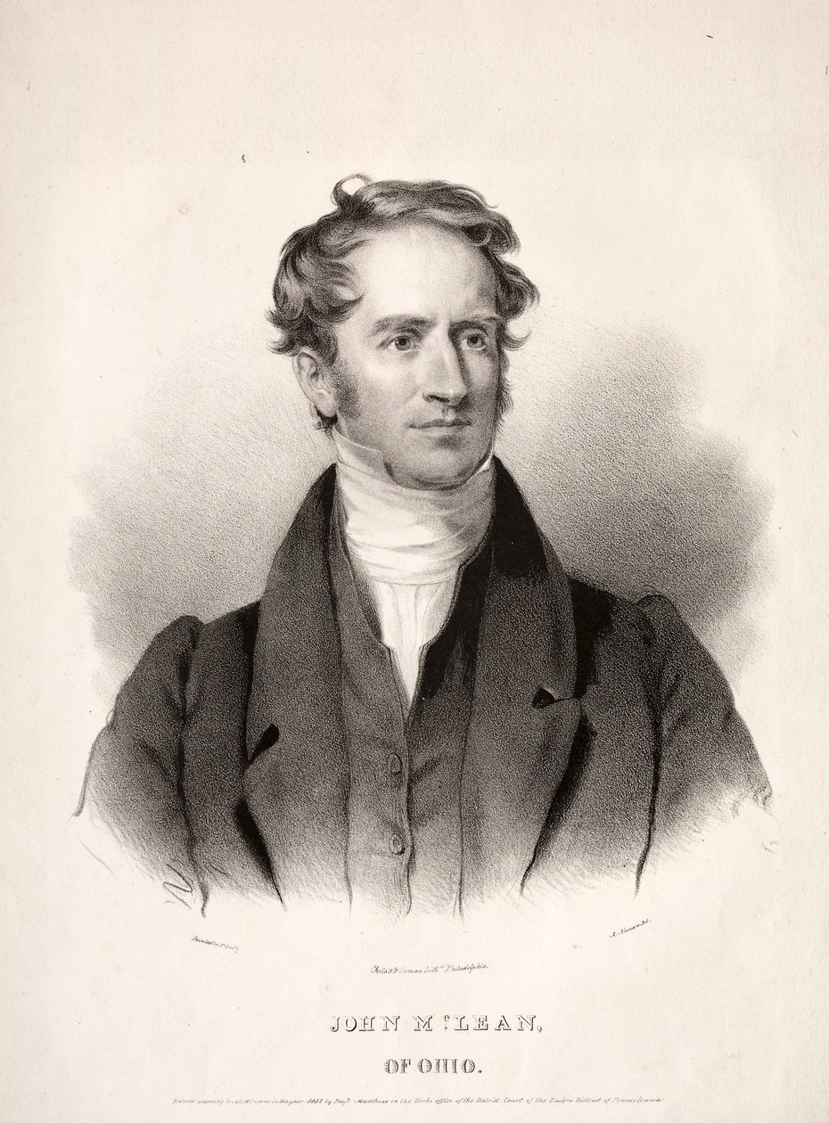 John McLean de Ohio, 1832 de Albert Newsam