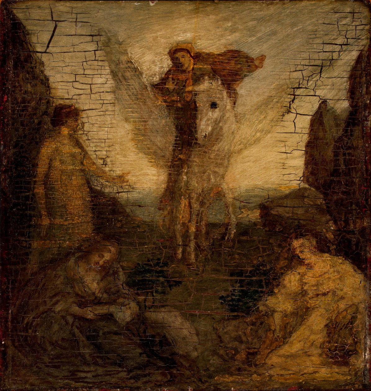 Pegaso de Albert Pinkham Ryder