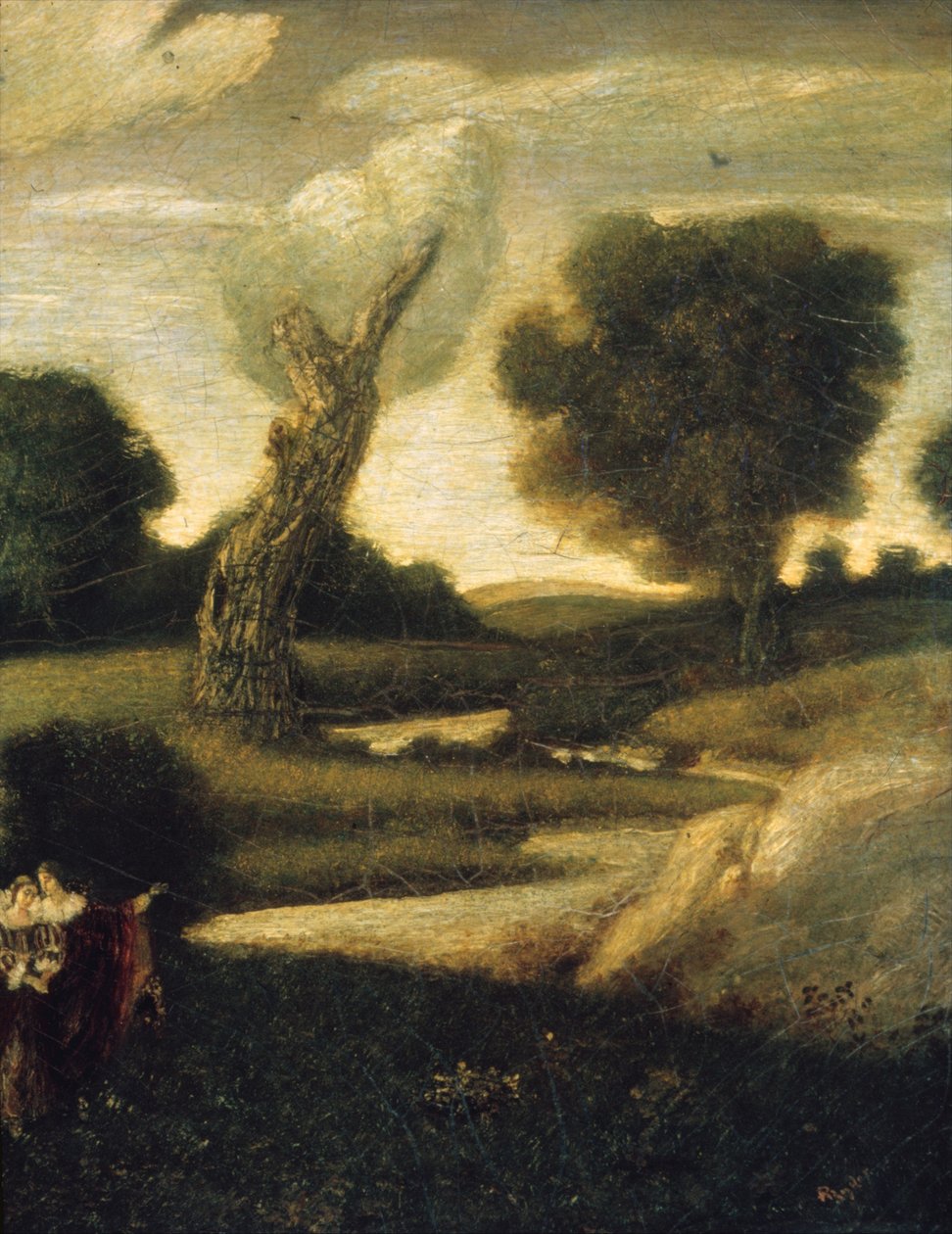 El bosque de Arden de Albert Pinkham Ryder