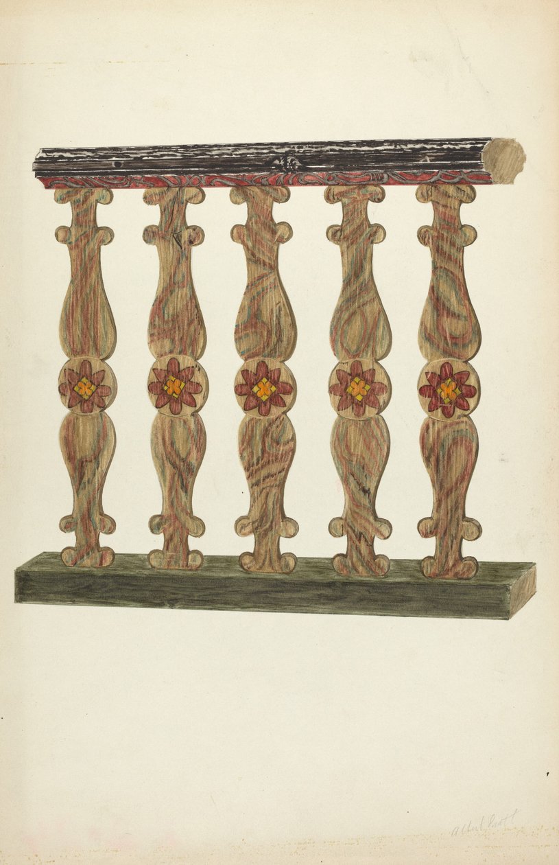 Barandilla del Coro de Albert Pratt