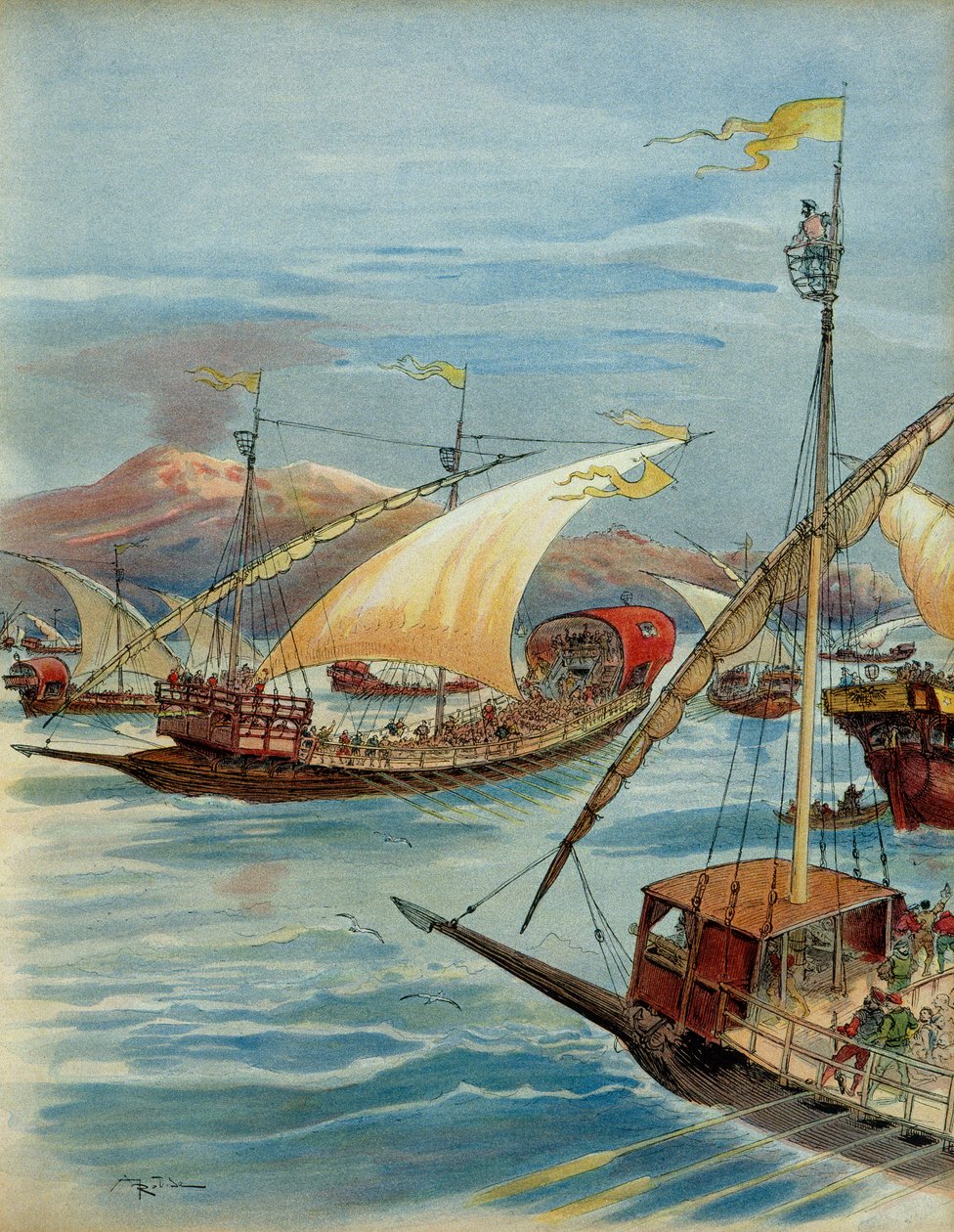 Sexta Guerra Italiana de Albert Robida