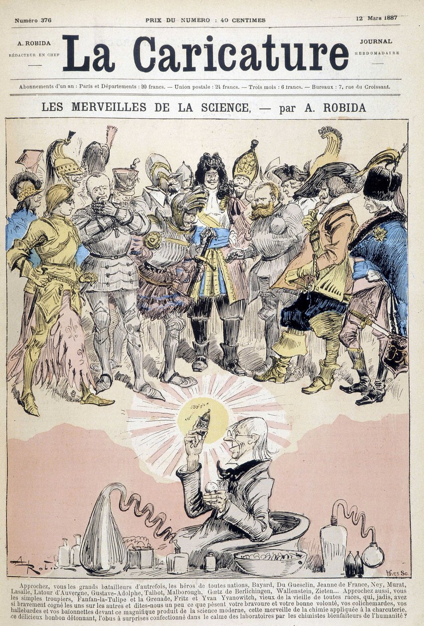 Las maravillas de la ciencia de Albert Robida