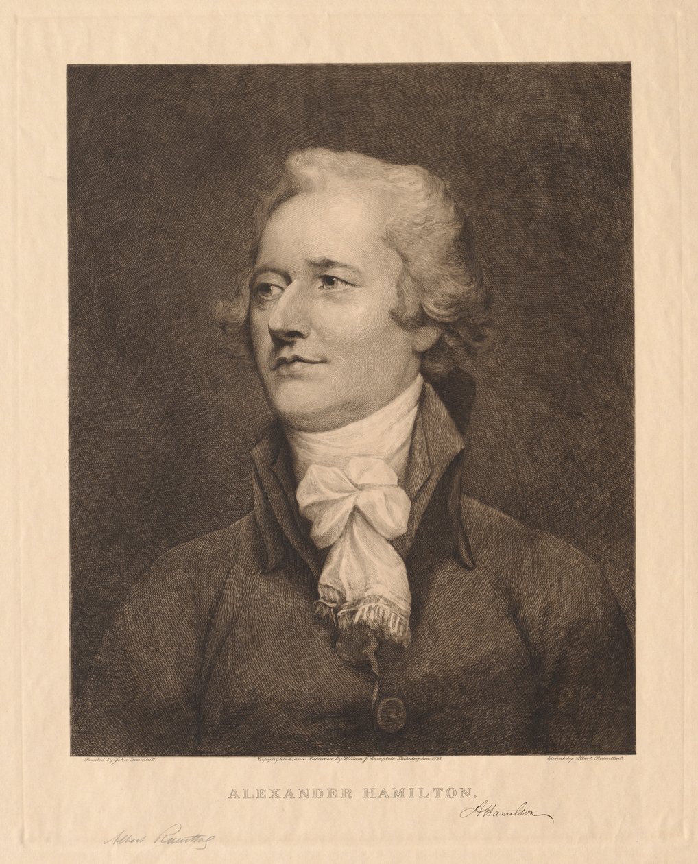 Alexander Hamilton, 1895 de Albert Rosenthal