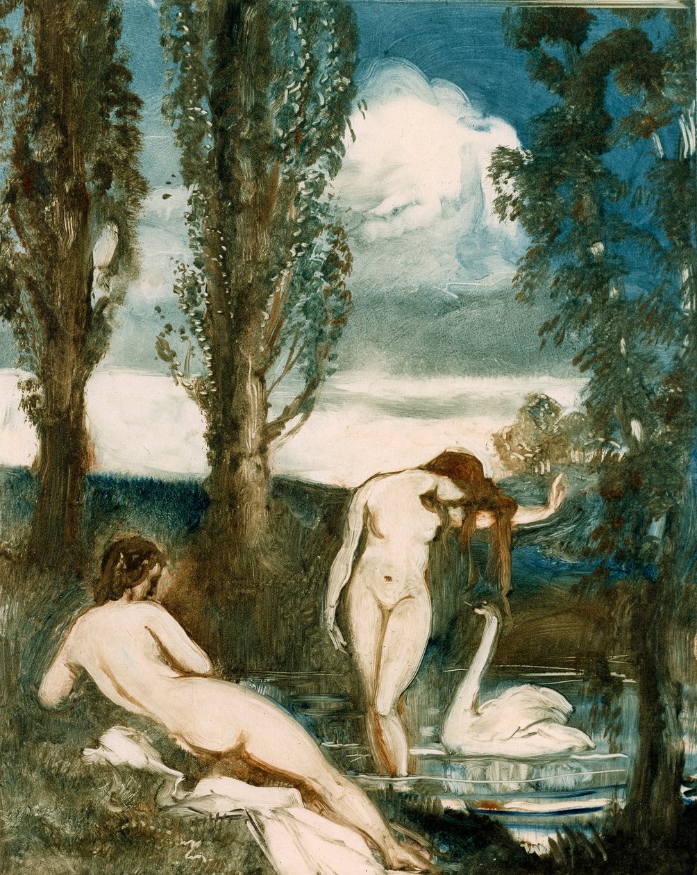 Los bañistas de Albert Sterner