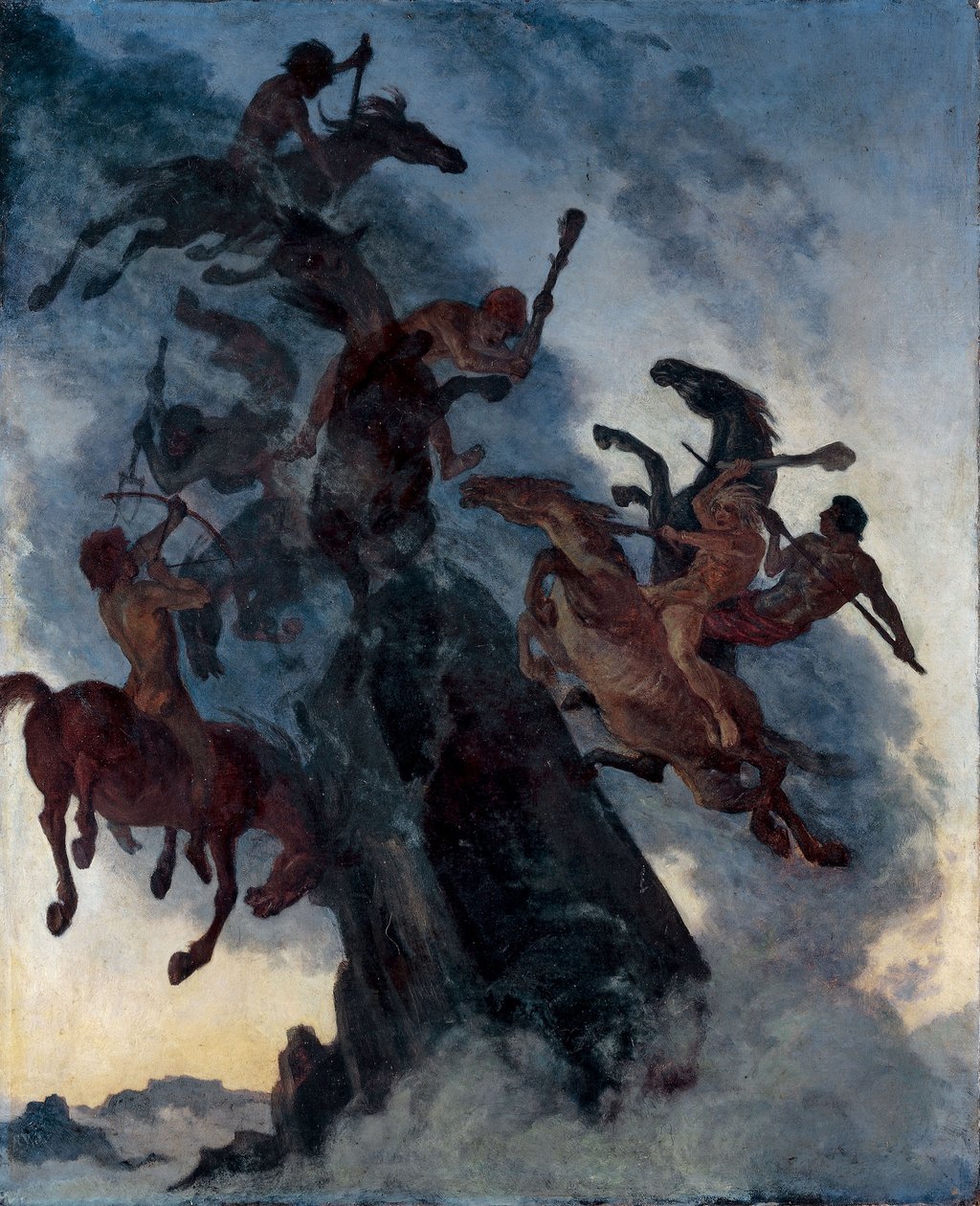 Jinetes de la Niebla de Albert Welti
