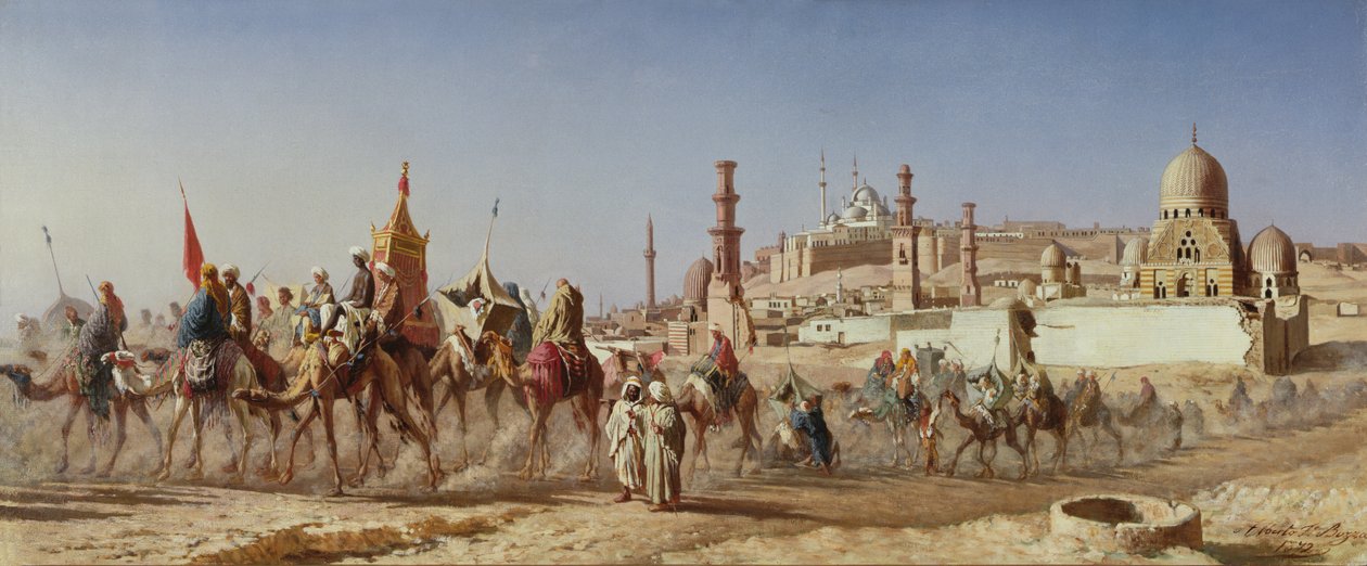 La Caravana, 1872 de Alberto Bozzo