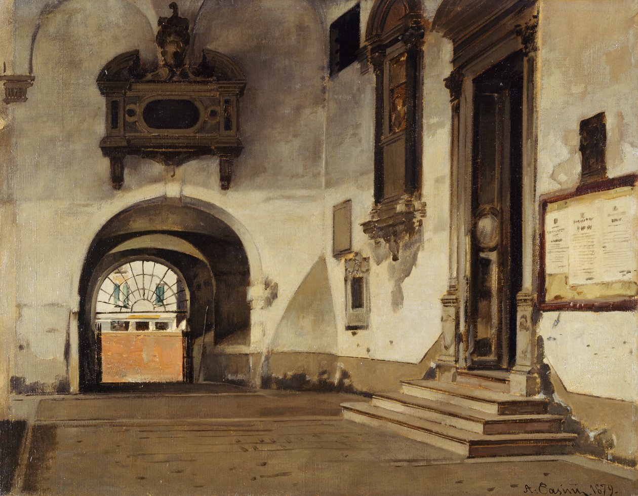 Plaza pequeña de Alberto Pasini