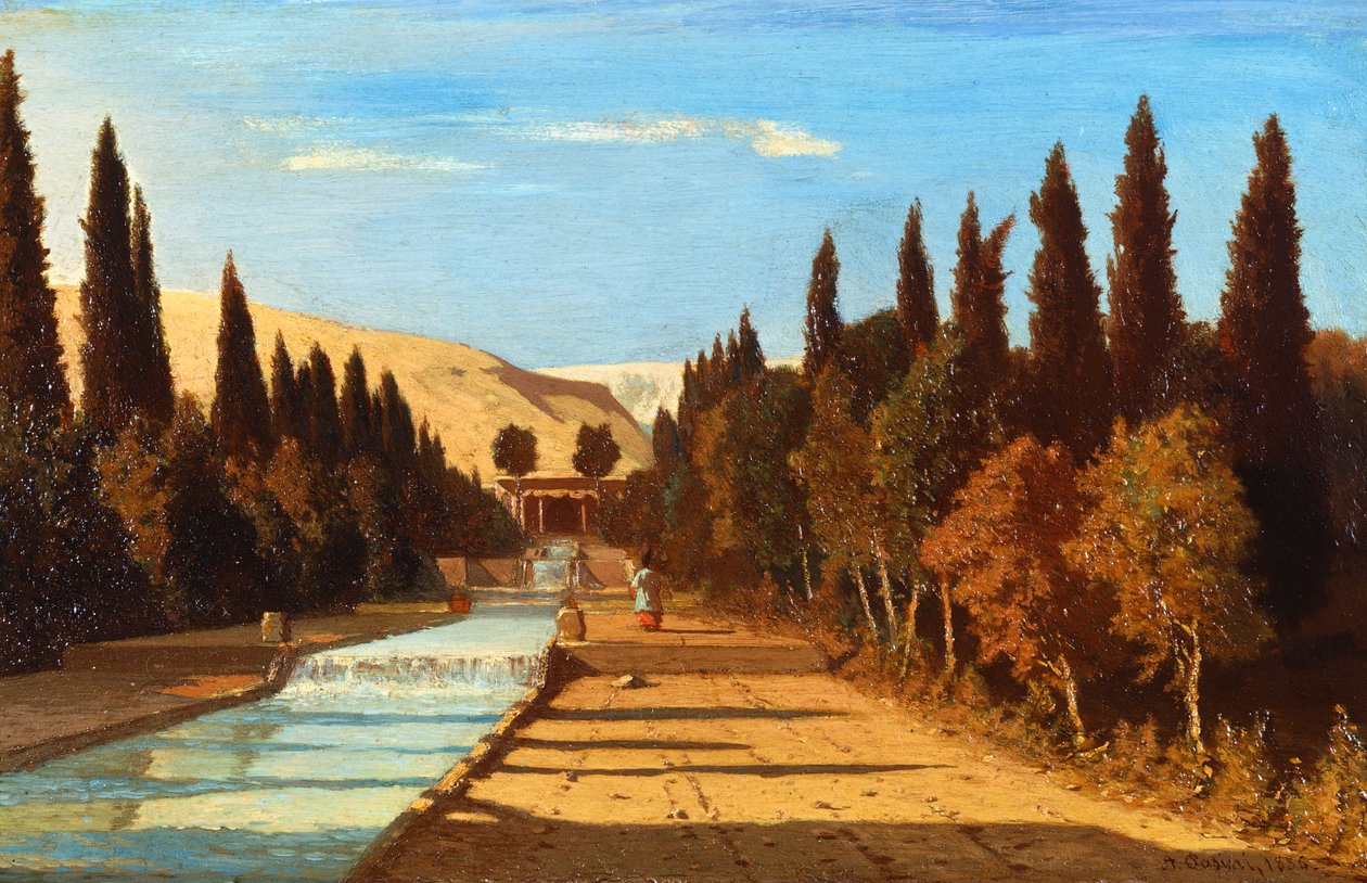 Vista de Persia, por Alberto Pasini de Alberto Pasini