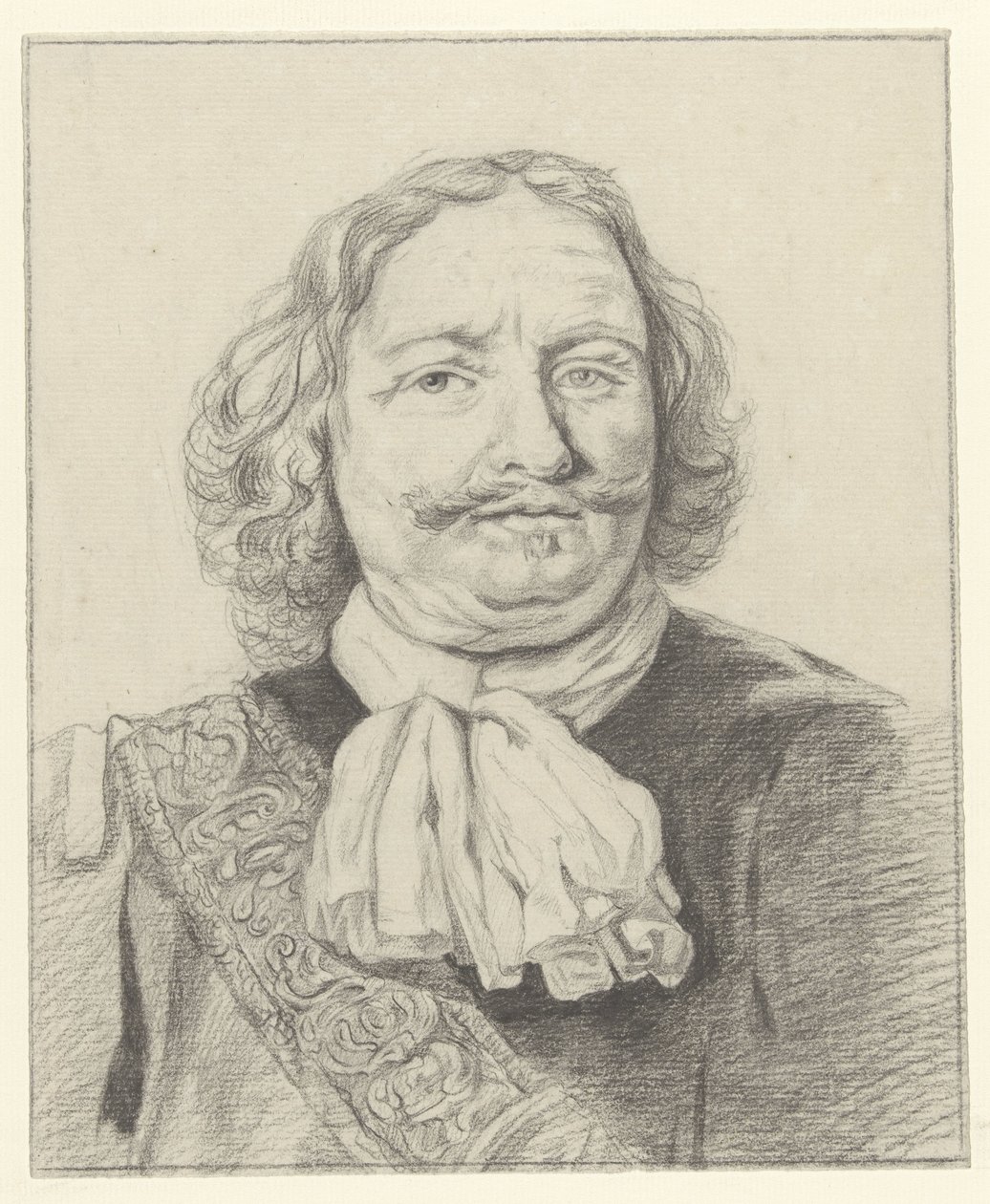 Retrato de Egbert Meussen Kortenaer de Albertus Brondgeest