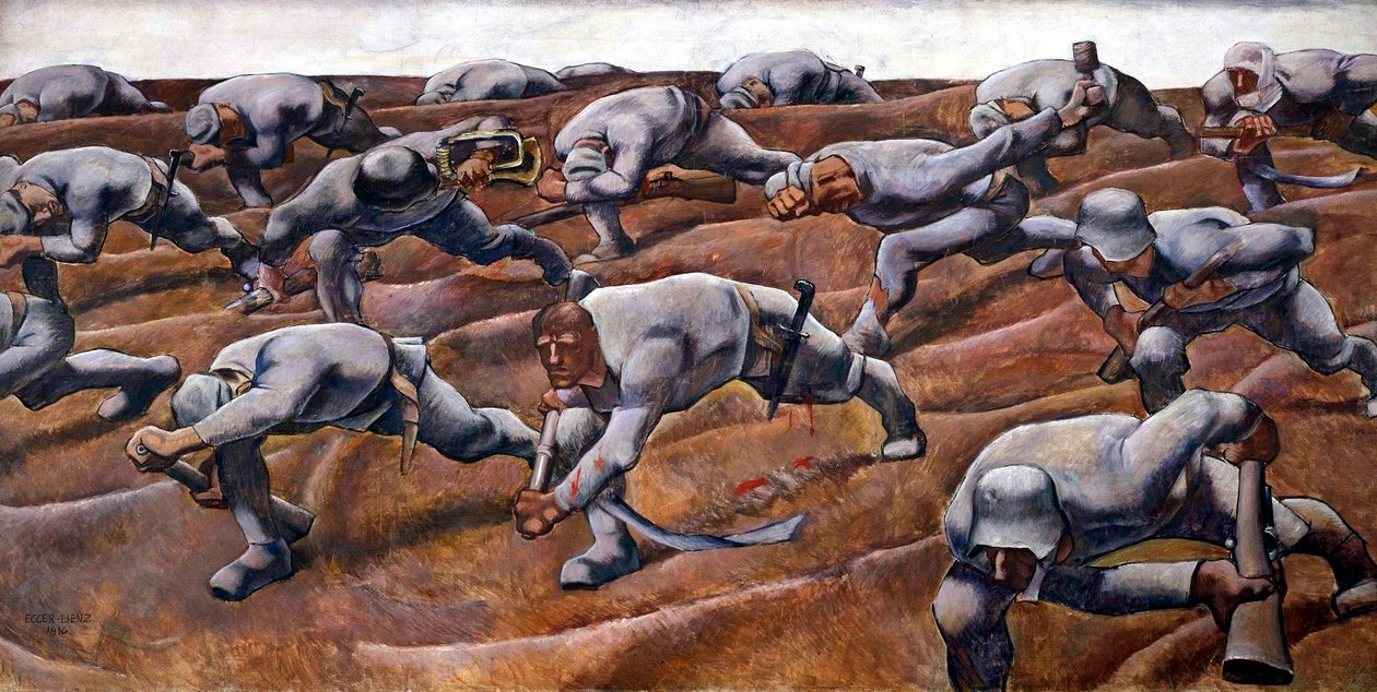Den Namenlosen de Albin Egger Lienz