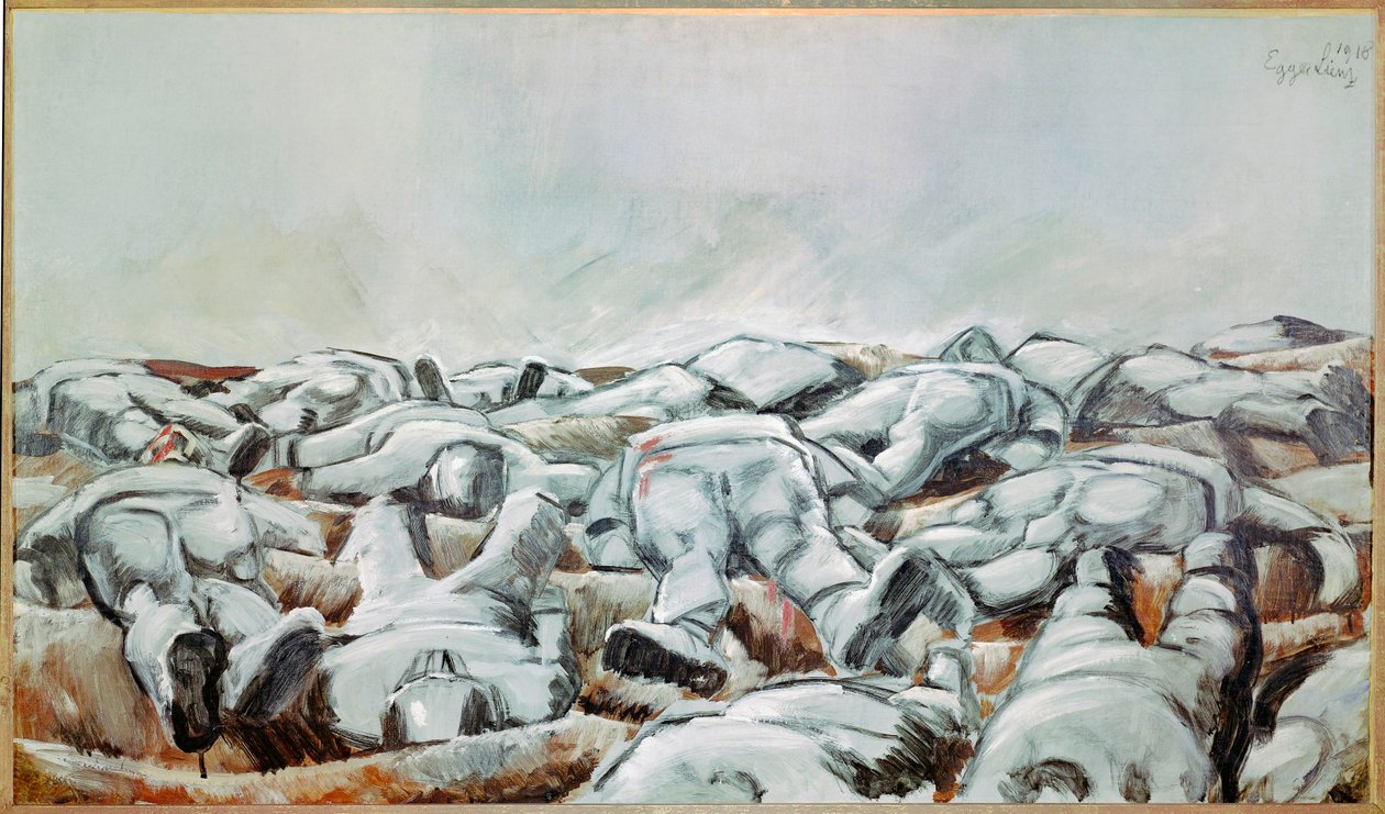 Missa Solemnis (óleo sobre lienzo) de Albin Egger-Lienz