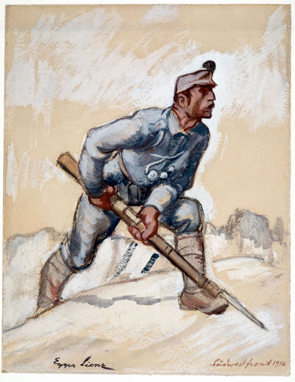 Frente Sur-Oeste de Albin Egger Lienz