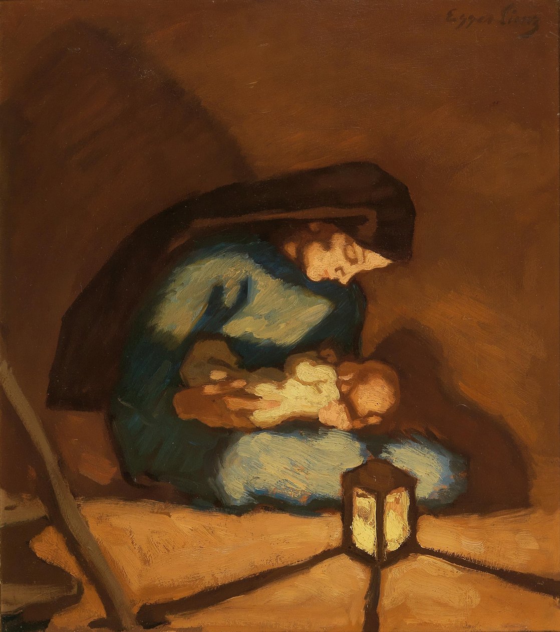 Madonna, c. 1922 de Albin Egger Lienz