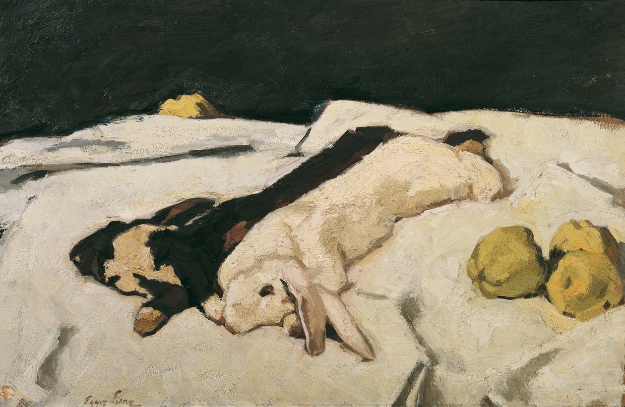 y las manos primero de Albin Egger Lienz