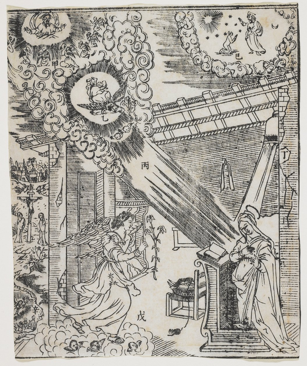 San Jerónimo en una cueva, c. 1480-1538 de Albrecht Altdorfer