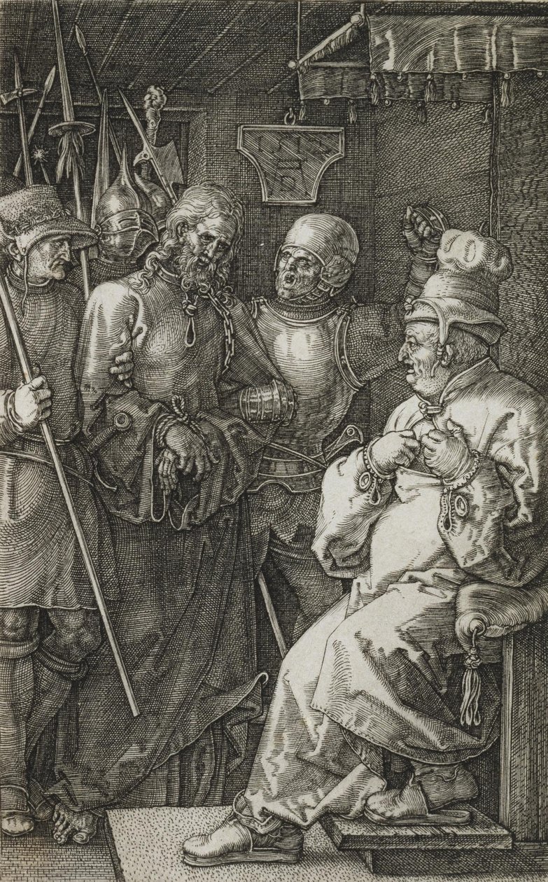 Cristo ante Caifás de Albrecht Dürer