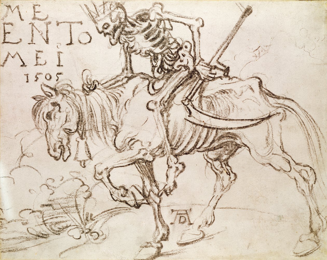 La muerte cabalgando, 1505 de Albrecht Dürer