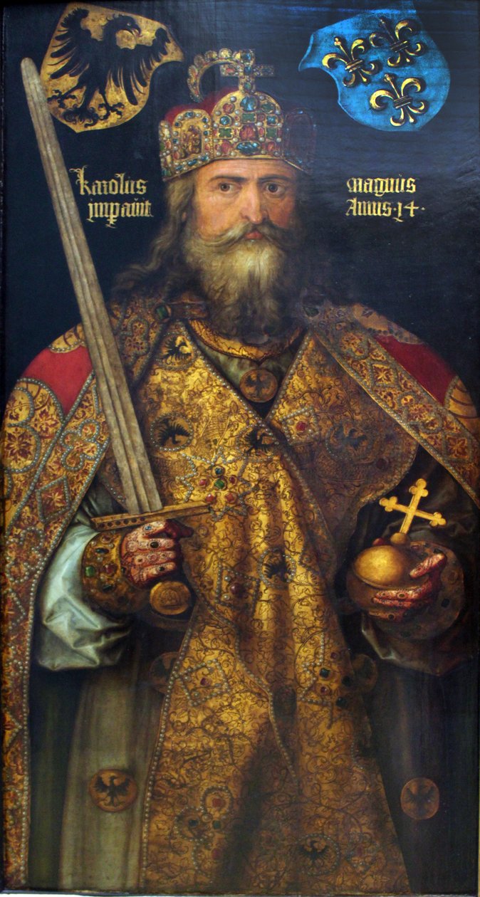 Emperador Carlomagno de Albrecht Dürer