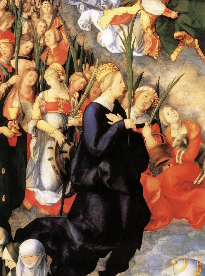 La adoración de la Trinidad de Albrecht Dürer