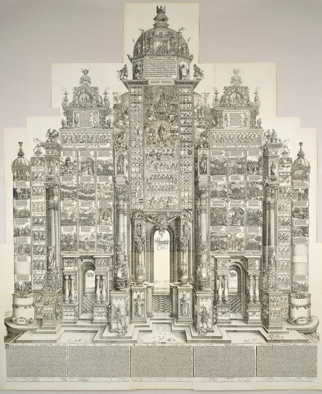 El Arco Triunfal de Maximiliano de Albrecht Dürer