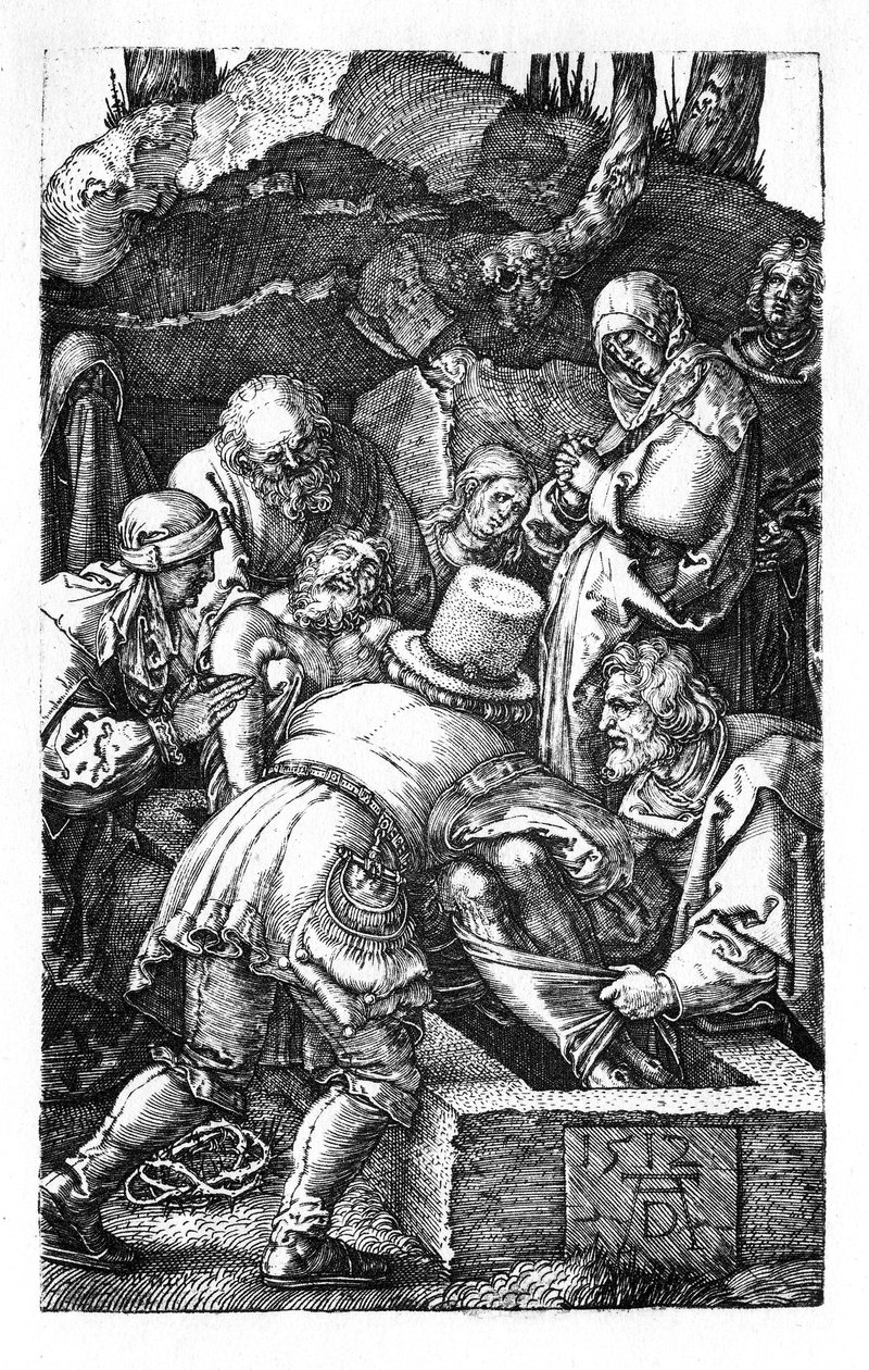 La serie de la Pasión grabada de Albrecht Dürer
