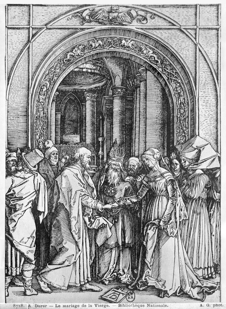 El matrimonio de la Virgen, de la serie 
