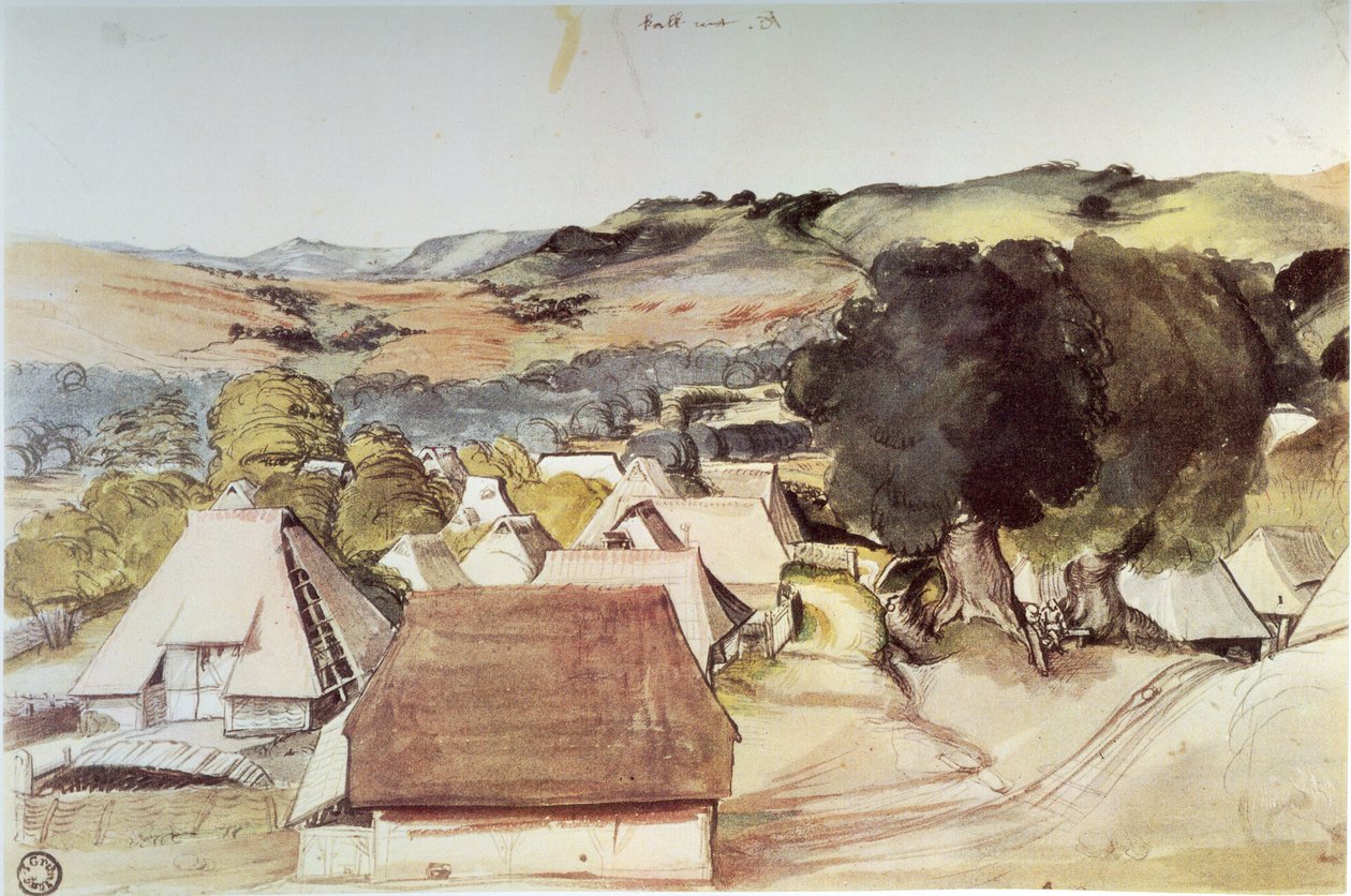 Vista de Kalchreut de Albrecht Dürer