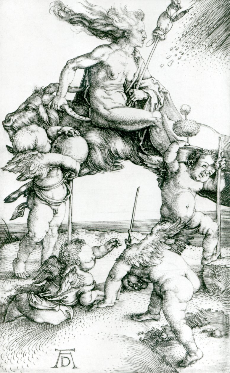 Bruja de Albrecht Dürer