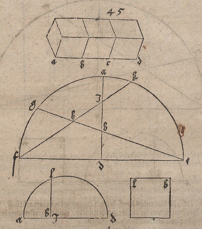 Dibujos para la multiplicación de cubos de Albrecht Dürer