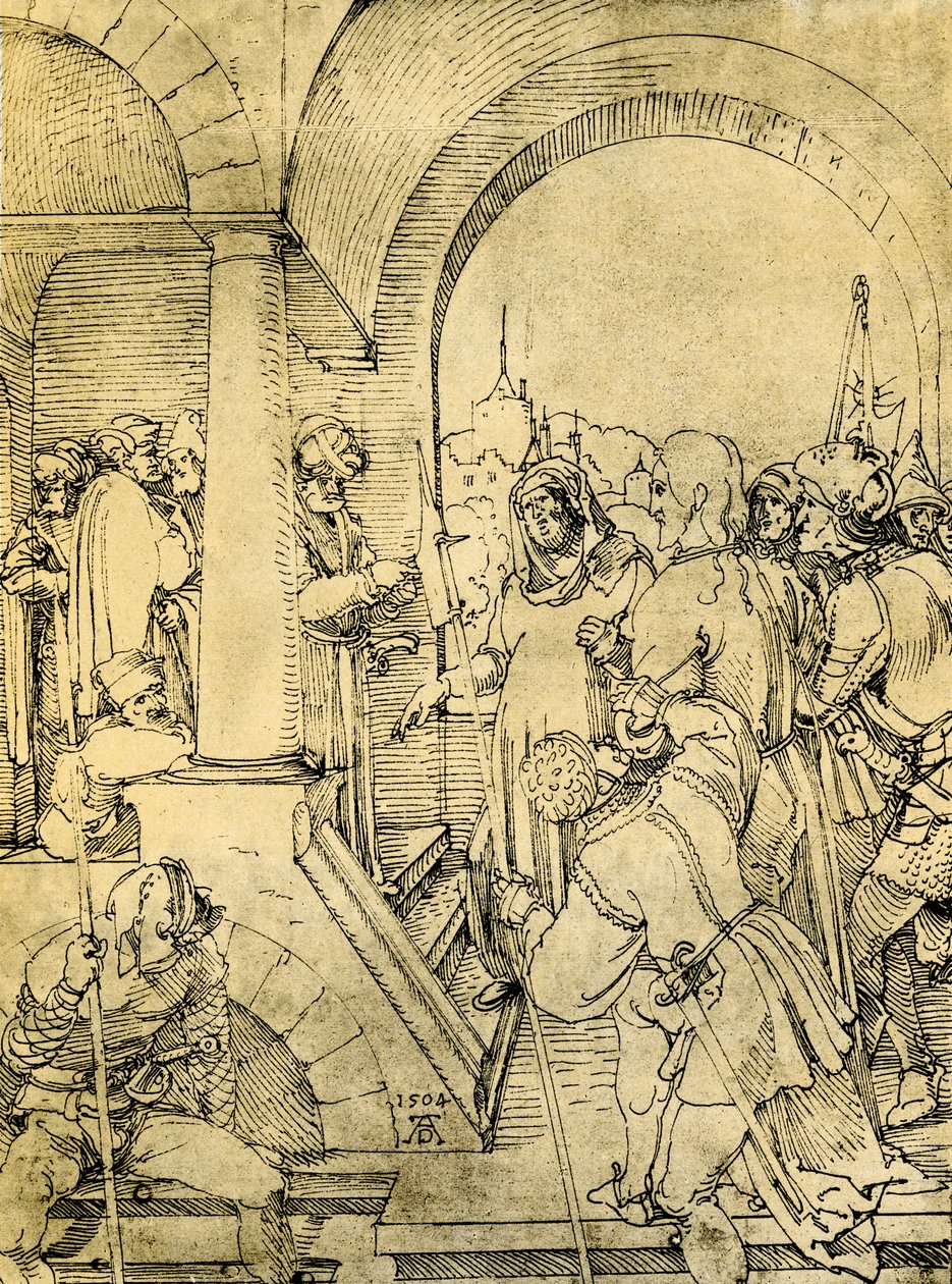 Cristo ante Pilato de Albrecht Dürer