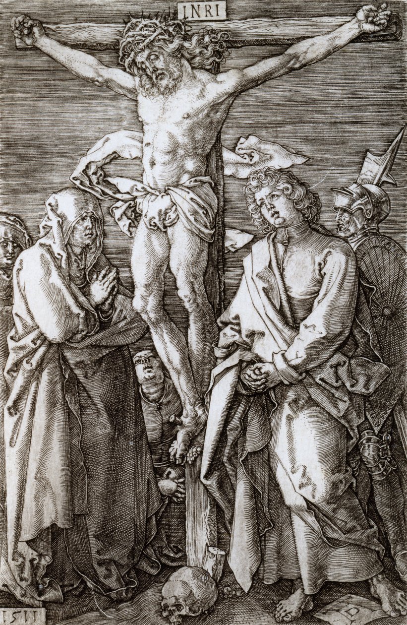 Crucifixión, 1511 de Albrecht Dürer