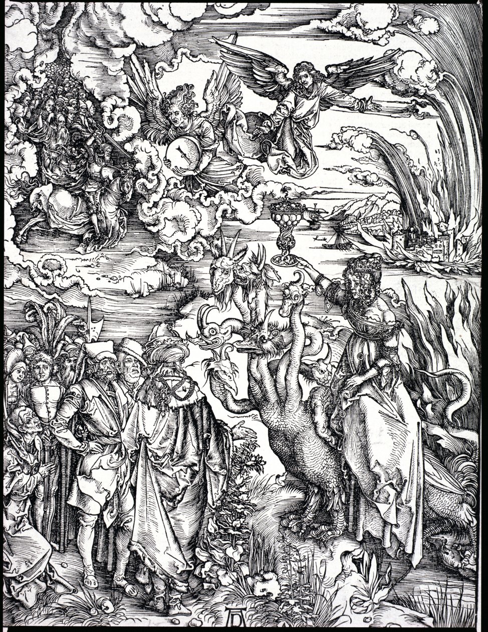 La revelación de San Juan el Divino o El Apocalipsis de Albrecht Dürer