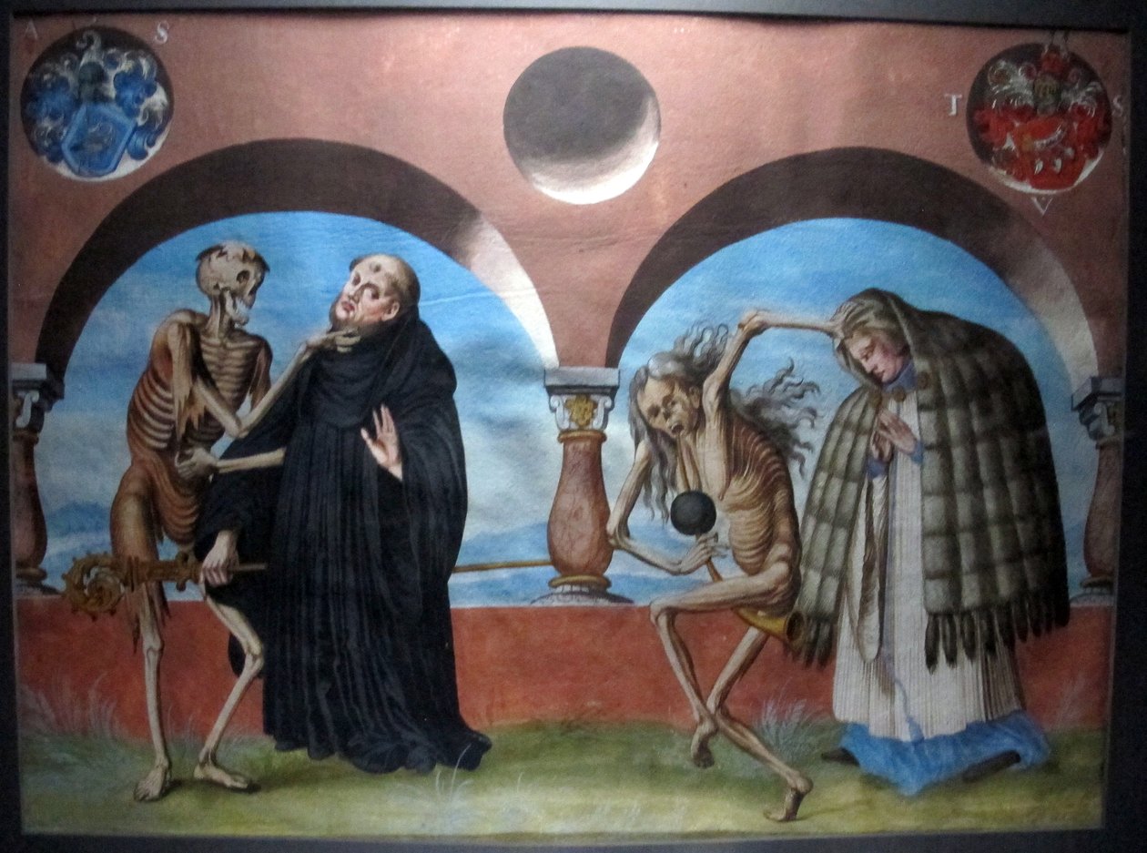 Copia de la Danza Macabra del cementerio dominicano de Berna de Albrecht Kauw