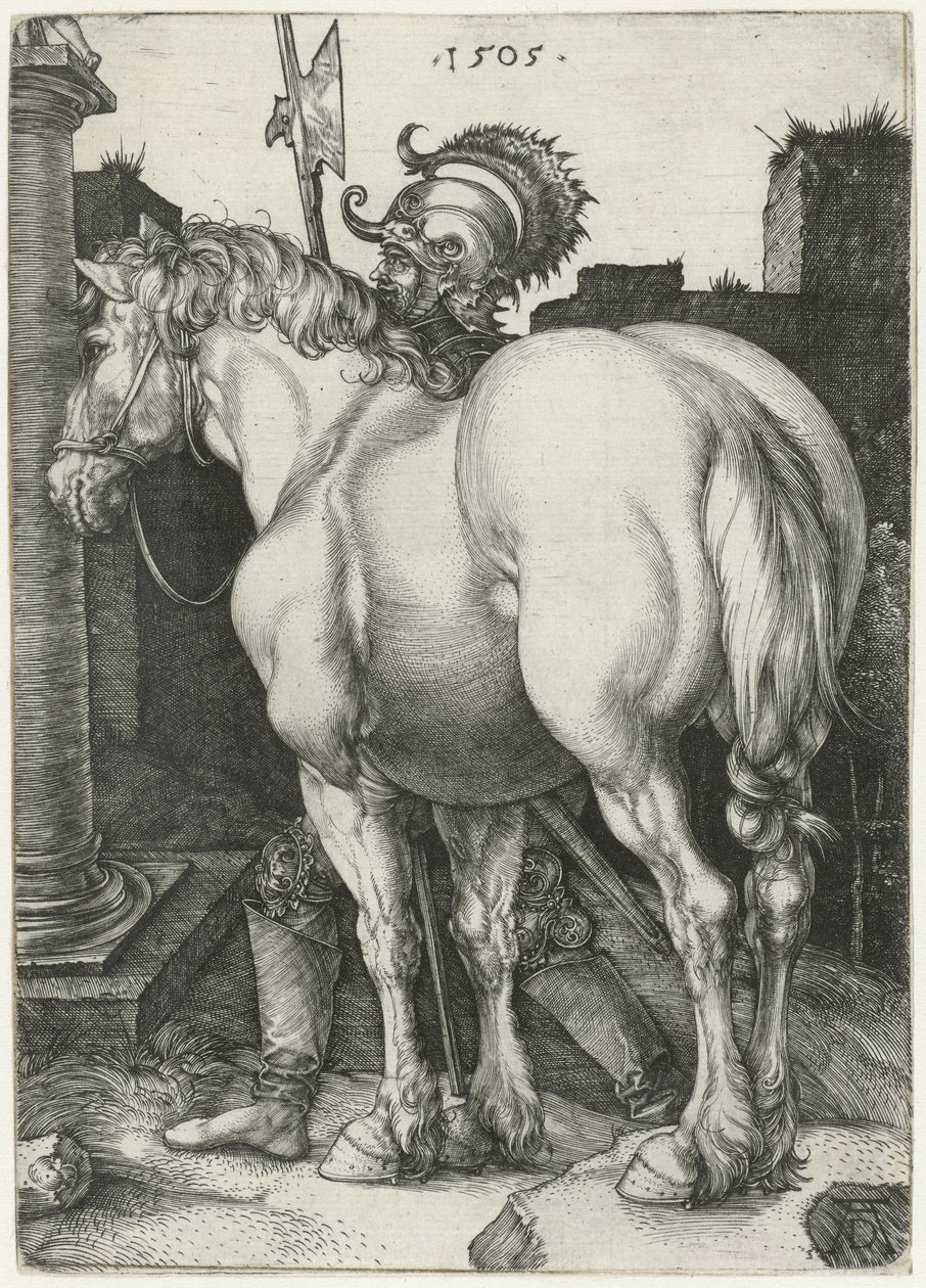 El caballo grande de Albrecht (after) Durer or Duerer