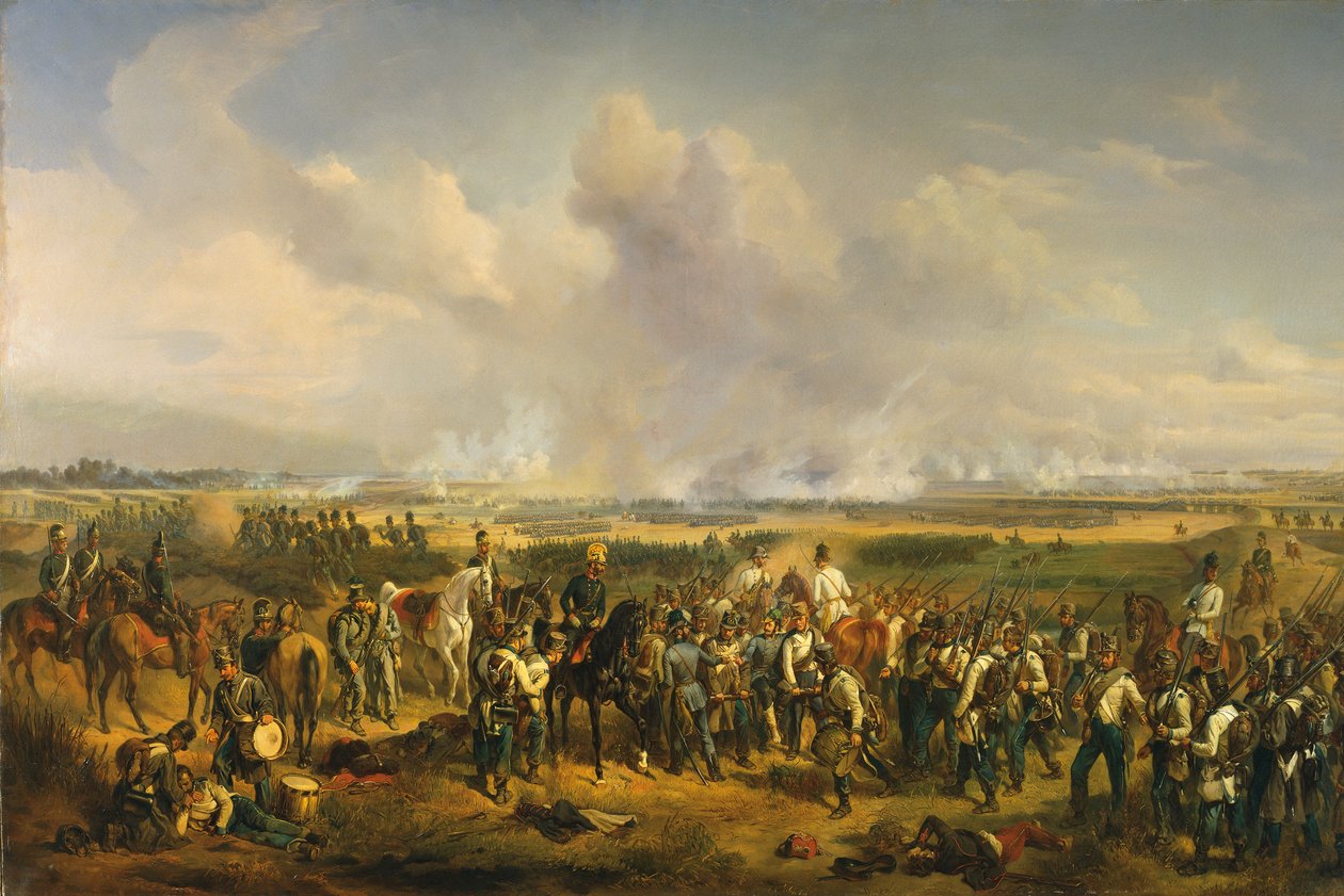 La batalla de Szreg el 5 de agosto de 1849, 1853 de Albrecht Adam