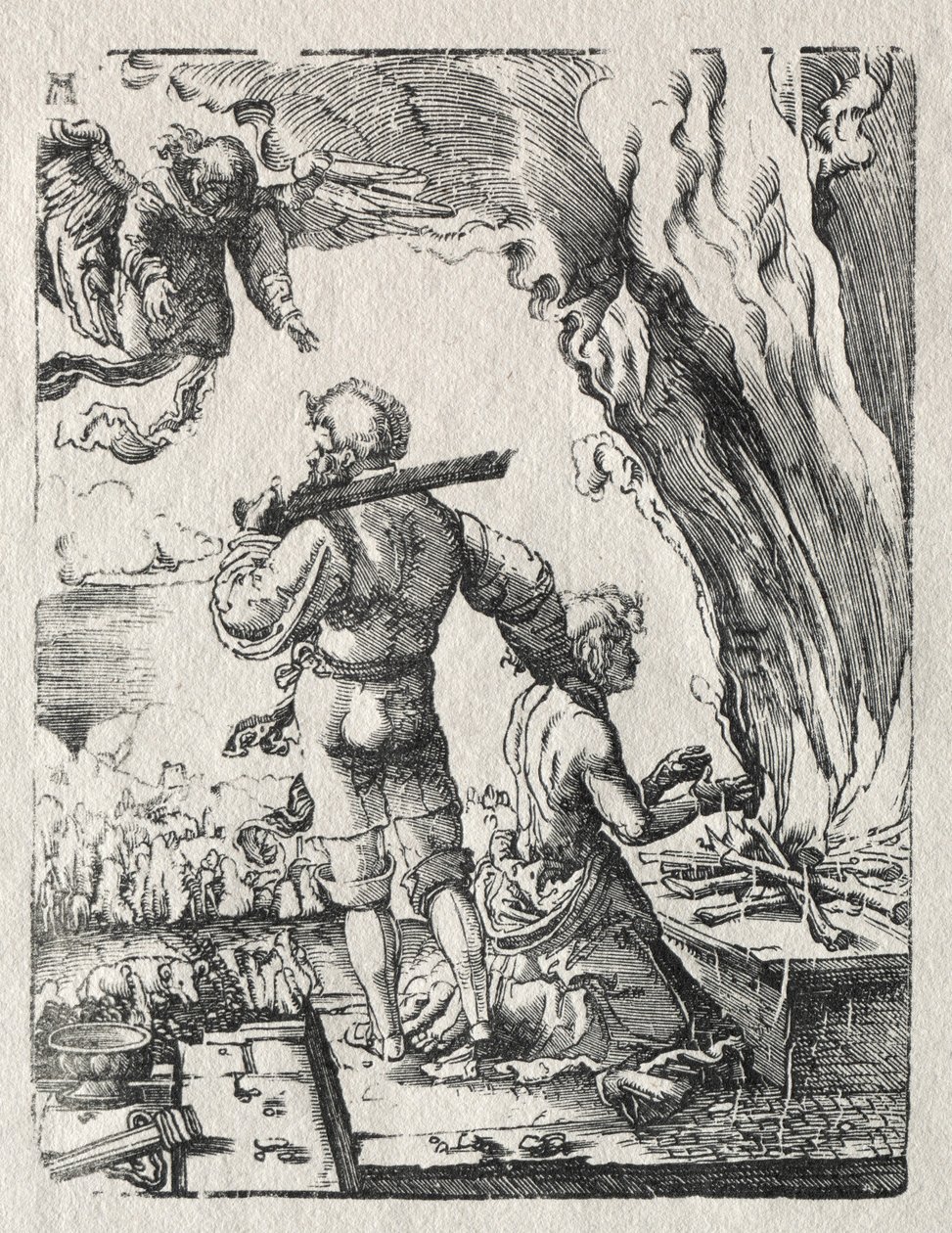 El sacrificio de Abraham de Albrecht Altdorfer