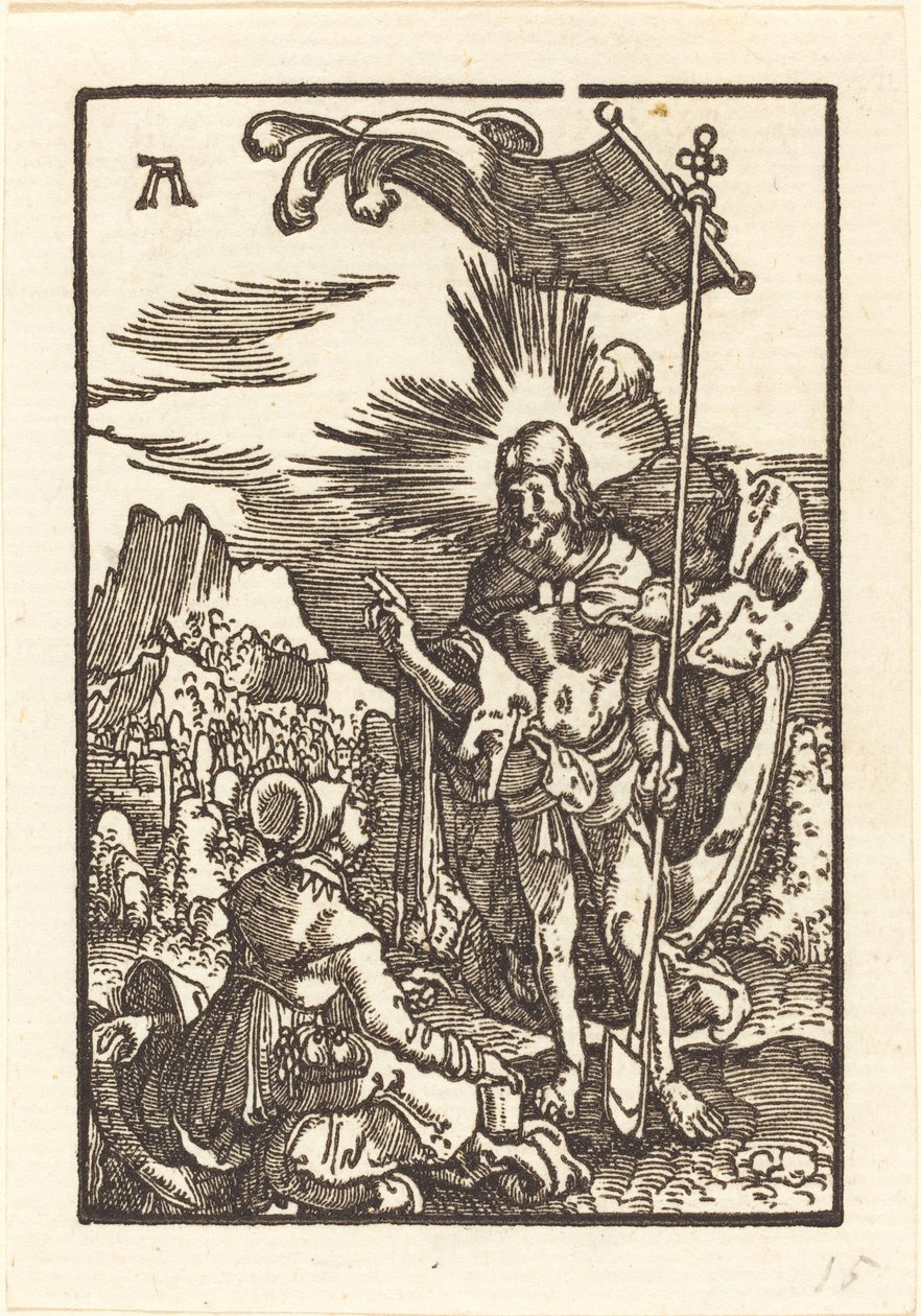 Cristo apareciendo a la Magdalena de Albrecht Altdorfer