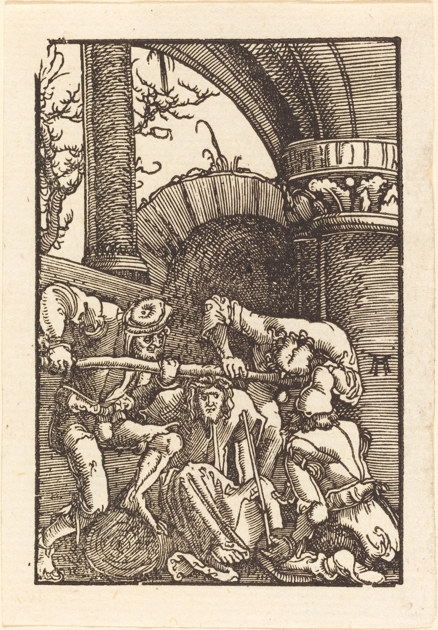 Cristo coronado de espinas de Albrecht Altdorfer