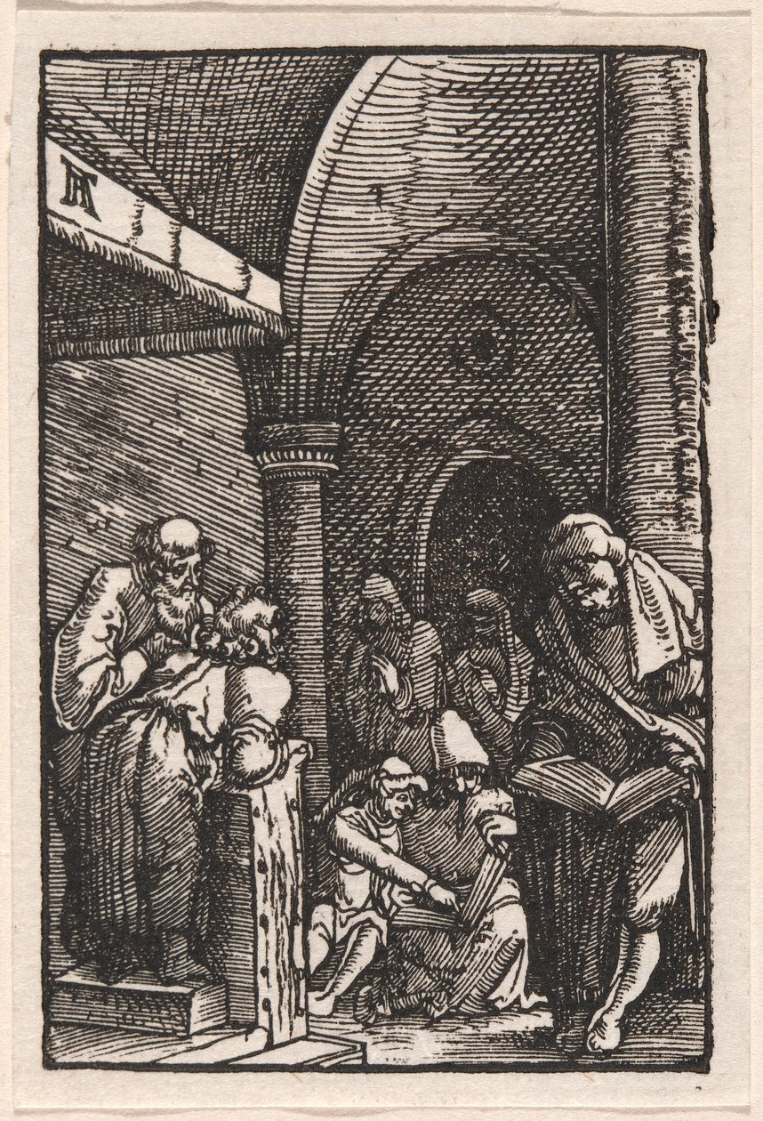 Cristo Disputando con los Doctores de Albrecht Altdorfer