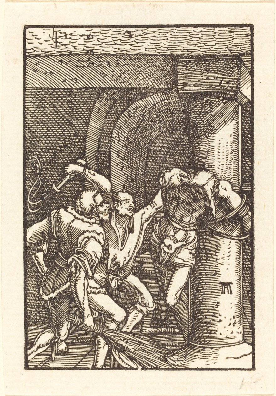Cristo azotado de Albrecht Altdorfer