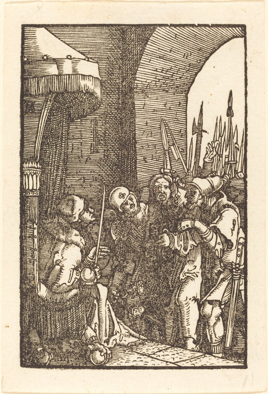 Cristo ante Caifás de Albrecht Altdorfer